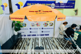 Dù Che Nắng In Logo – Bí Quyết Gây Ấn Tượng Mạnh Tại Mọi Sự Kiện Ngoài Trời