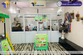 Ra mắt sản phẩm mới bằng booth bán đồ ăn vặt