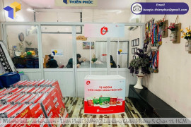 Yếu tố cần quan tâm khi sản xuất booth nhựa quảng cáo