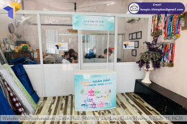 Thông điệp quảng cáo của booth nhựa sampling giá rẻ