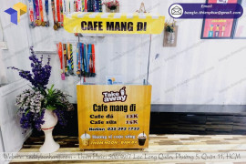 Xe bán cafe lắp ráp – Lựa chọn hàng đầu cho mở quán vỉa hè