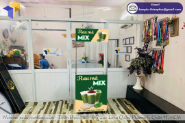 Thử sức kinh doanh với xe bán rau má nhỏ gọn tiện lợi