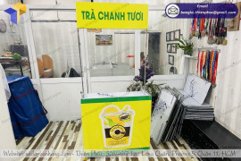 Thu tiền triệu mỗi ngày từ xe bán trà chanh vỉa hè