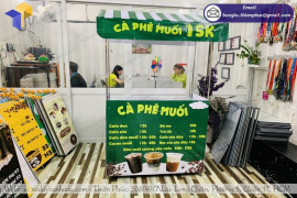 Đuổi kịp xu hướng kinh doanh bằng xe café muối take away