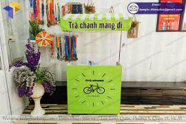 Kinh nghiệm chọn xe trà chanh take away lắp ráp rẻ nhưng chất lượng