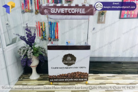 Làm giàu không khó bằng xe xếp gọn bán coffee