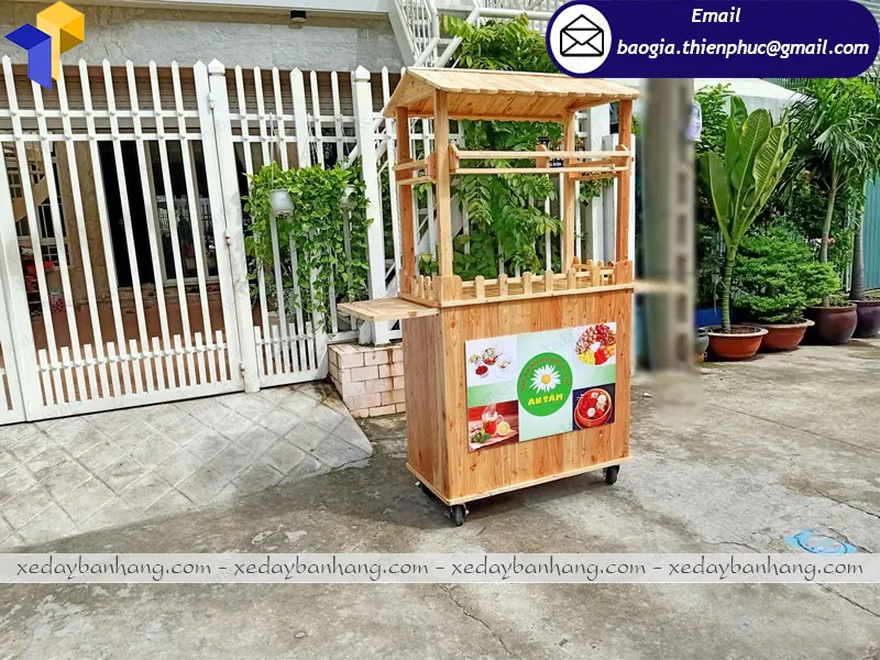 tủ gỗ bán nước