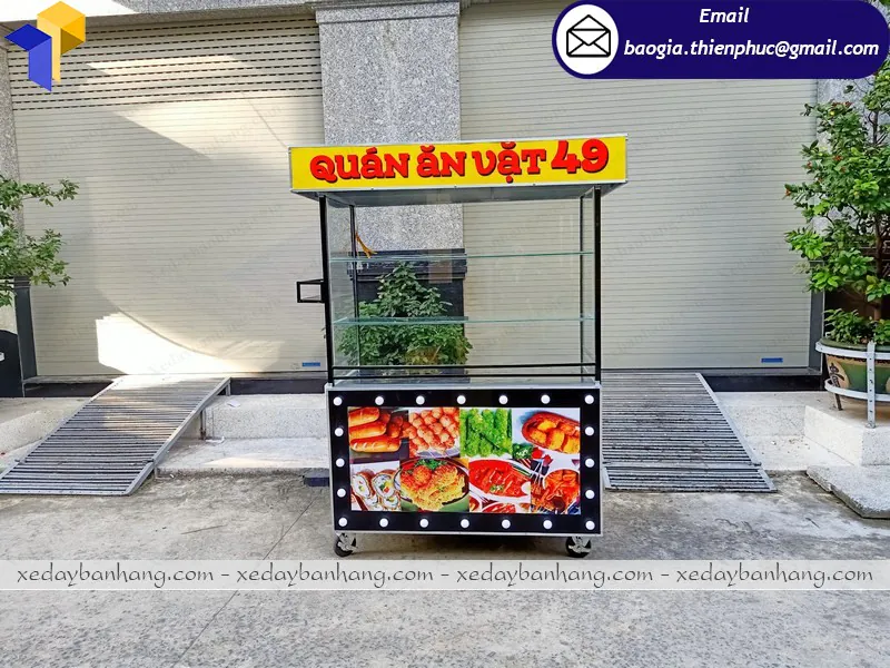 xe bán thức ăn nhanh giá rẻ