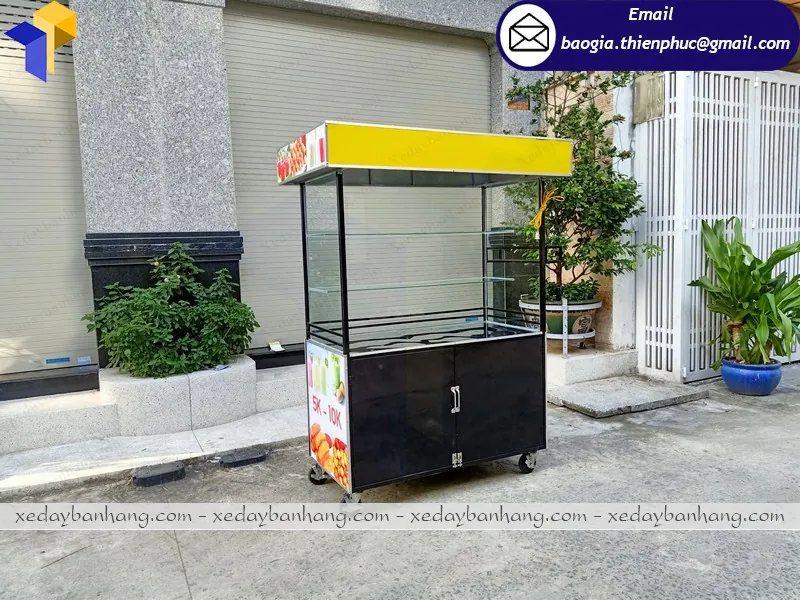 xe bán thức ăn vặt