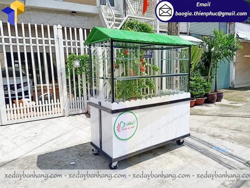 đóng xe bánh mì đẹp