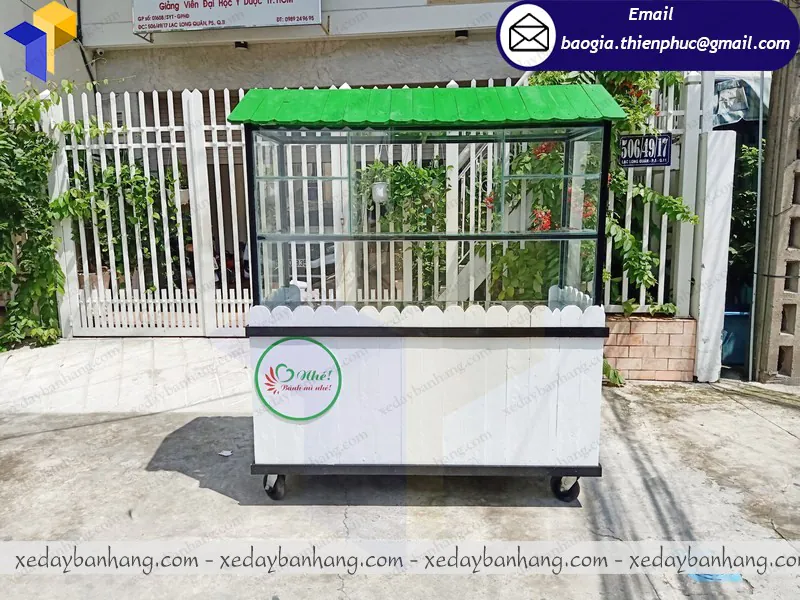 thiết kế xe bán bánh mì