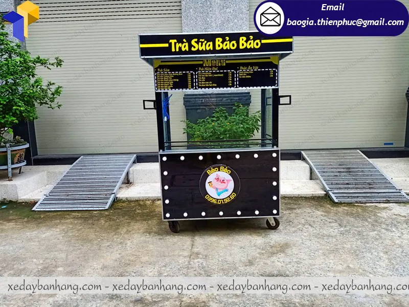 đóng xe trà sữa hcm