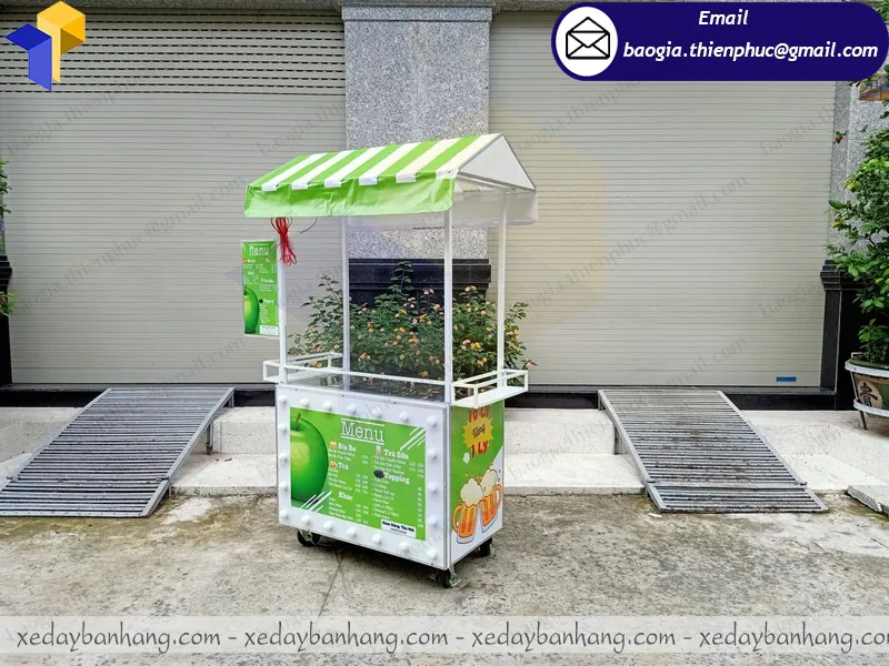 quầy trà sữa giá bao nhiêu