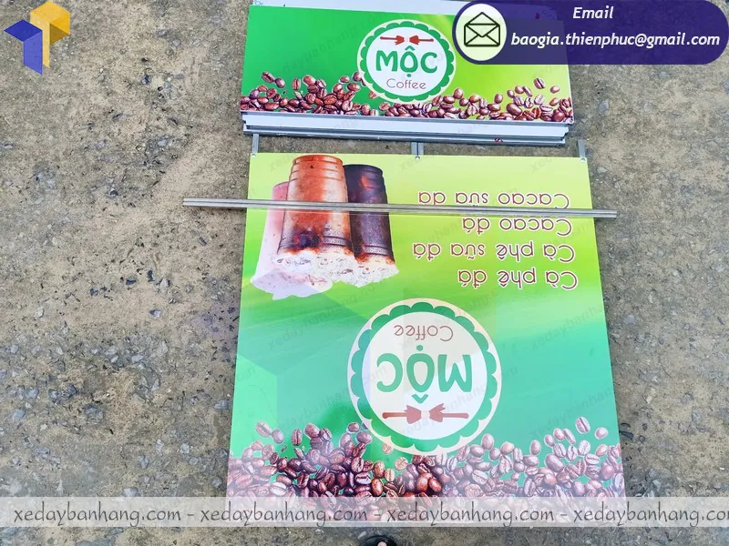 booth sự kiện cafe