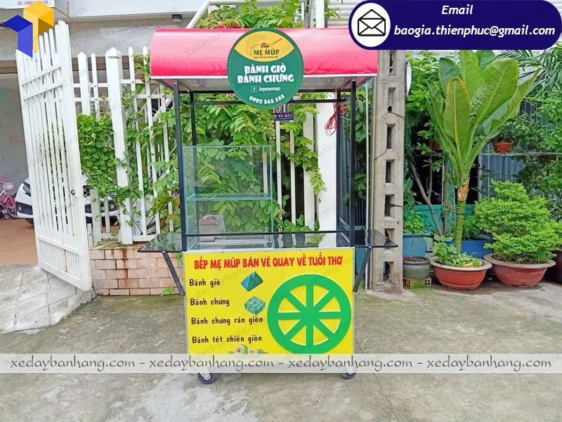 quầy bán thức ăn nhanh