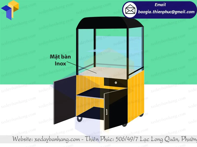 xe bán đồ ăn sáng