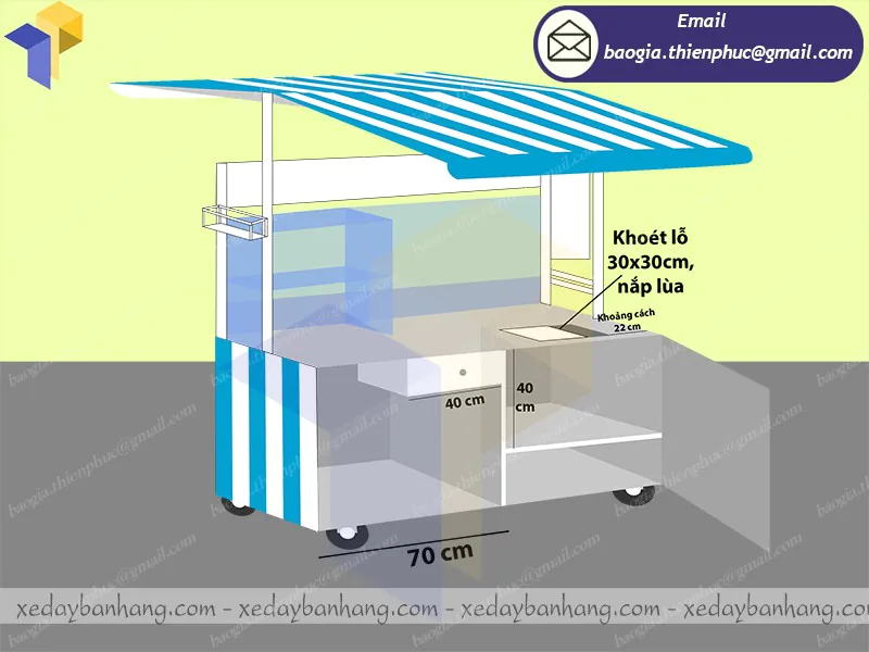 mua xe bán nước ép ở đâu