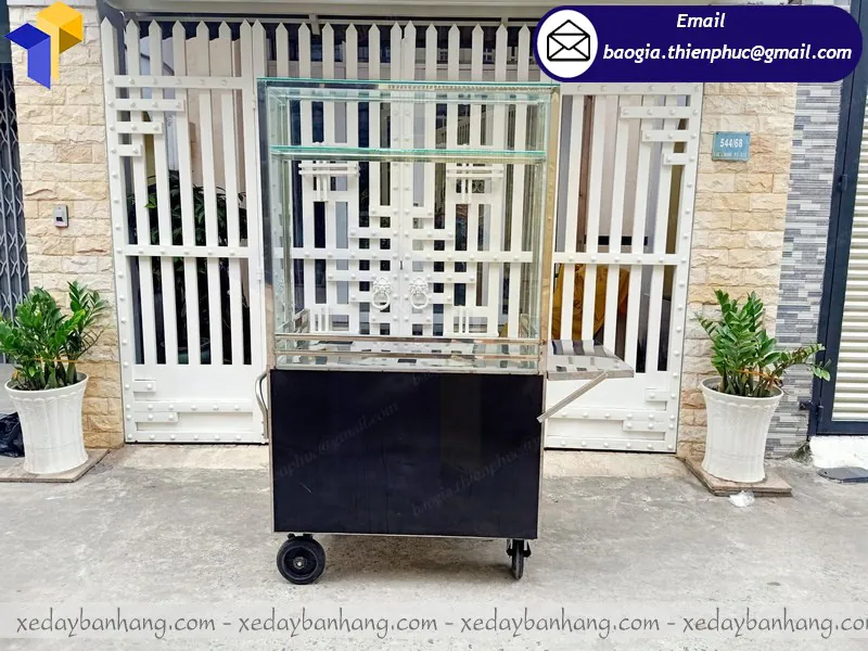 tủ inox bán trà sữa hcm