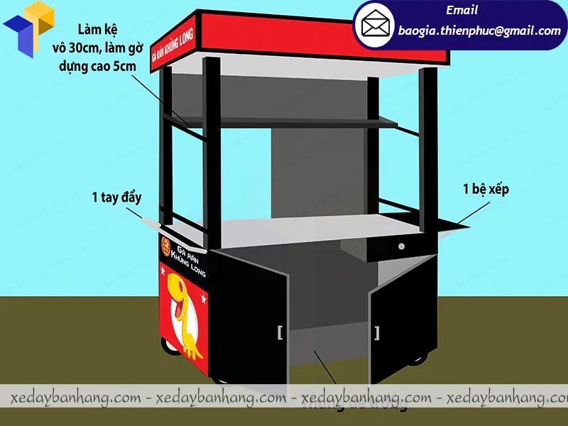 xe gà rán đẹp