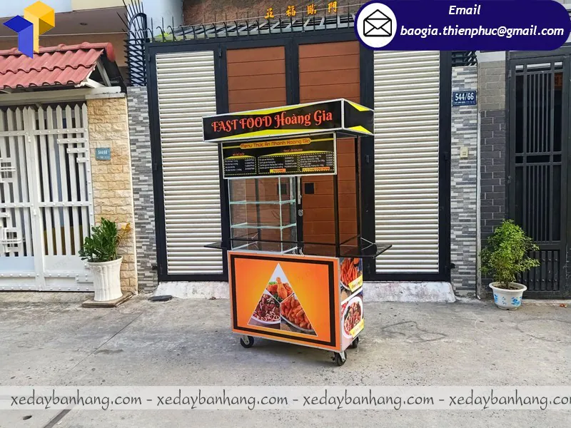 tủ bán thức ăn hcm