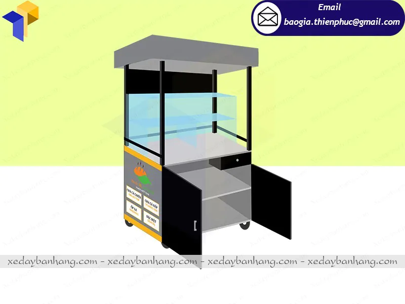thiết kế xe bánh mì