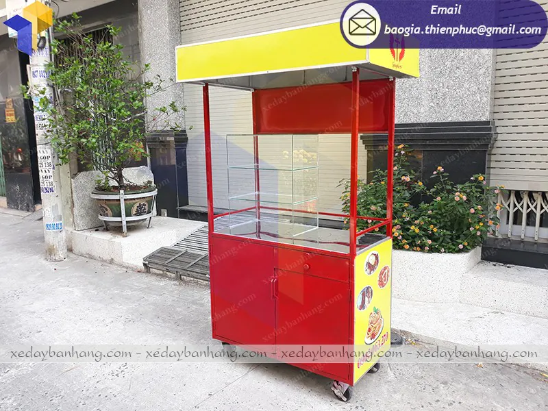 thiết kế xe thức ăn nhanh