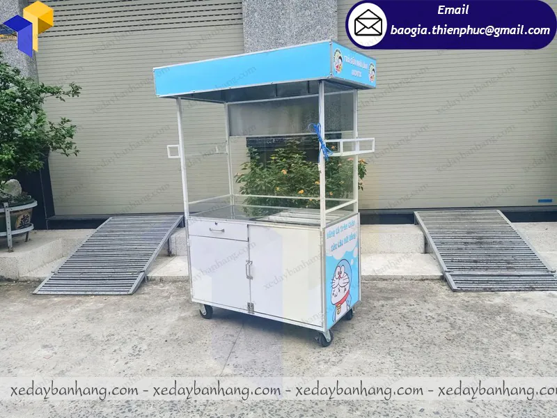 báo giá tủ bán trà sữa