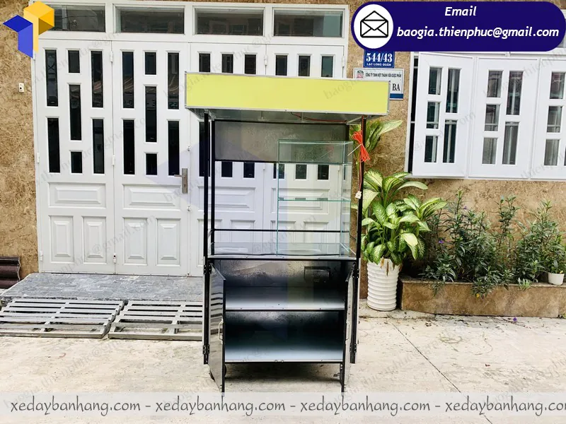 xe đẩy bán sinh tố giá rẻ hcm