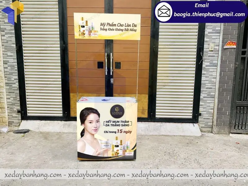 booth sắt sampling lắp ráp