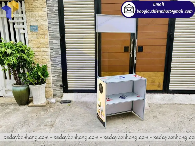 đặt quầy sắt sampling ở đâu