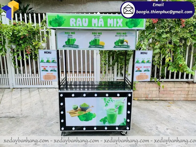 tủ sắt bán rau má