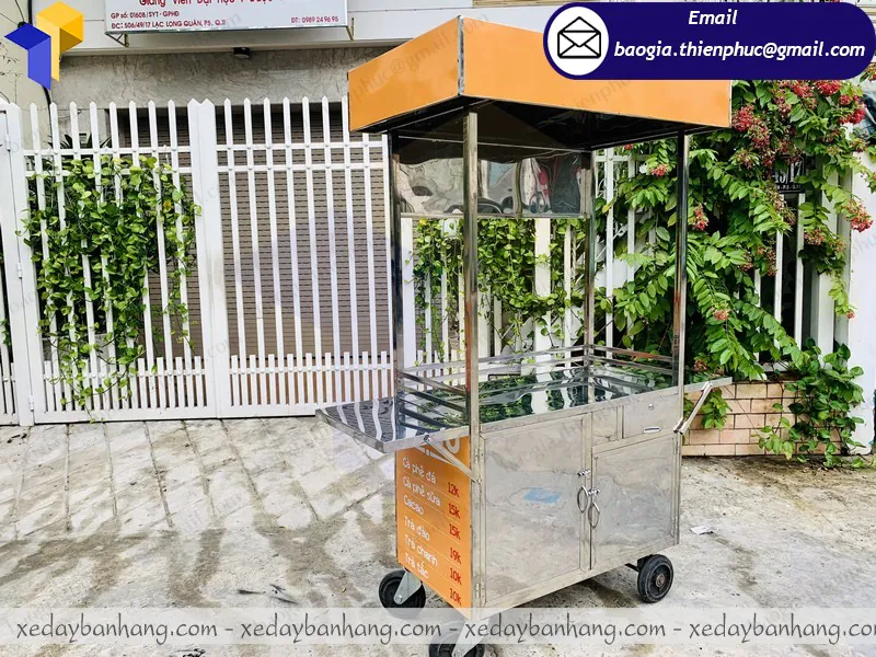 giá xe coffee mẫu đẹp