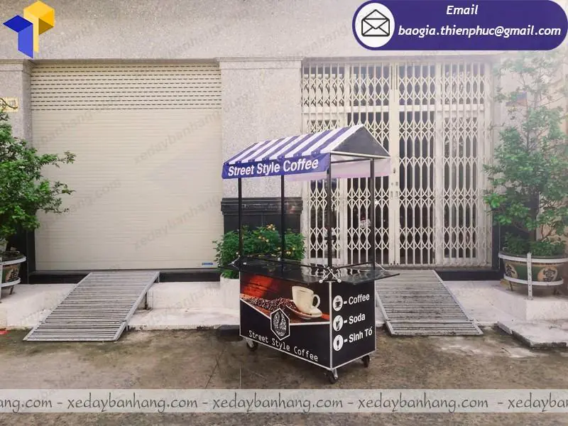 thiết kế xe cafe