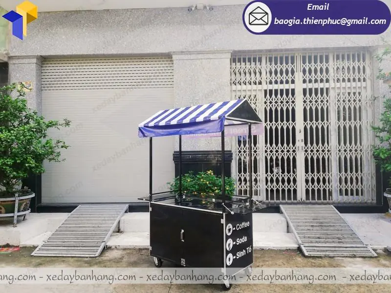 xe bán cà phê dạo