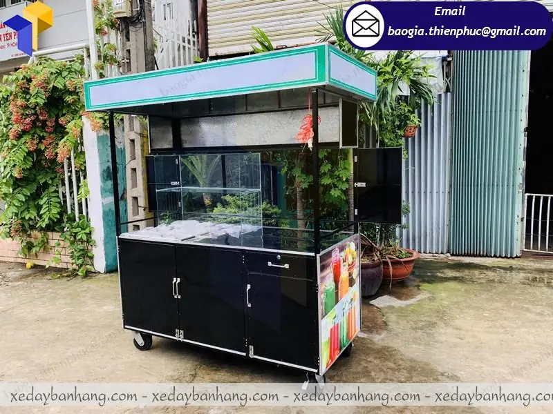 quầy bán sinh tố giá rẻ