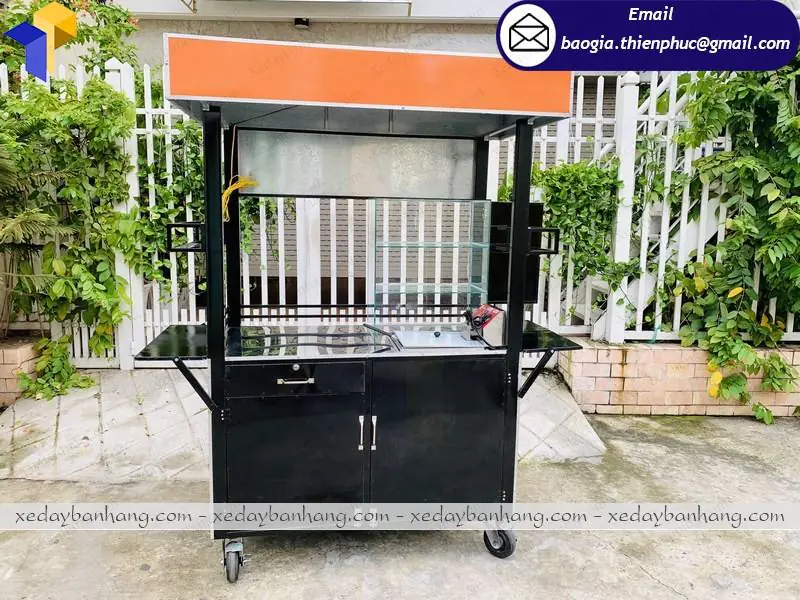 thiết kế xe thức ăn nhanh