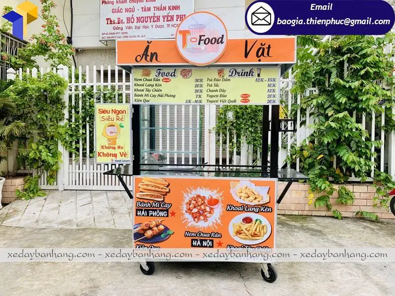 xe bán thức ăn nhanh giá