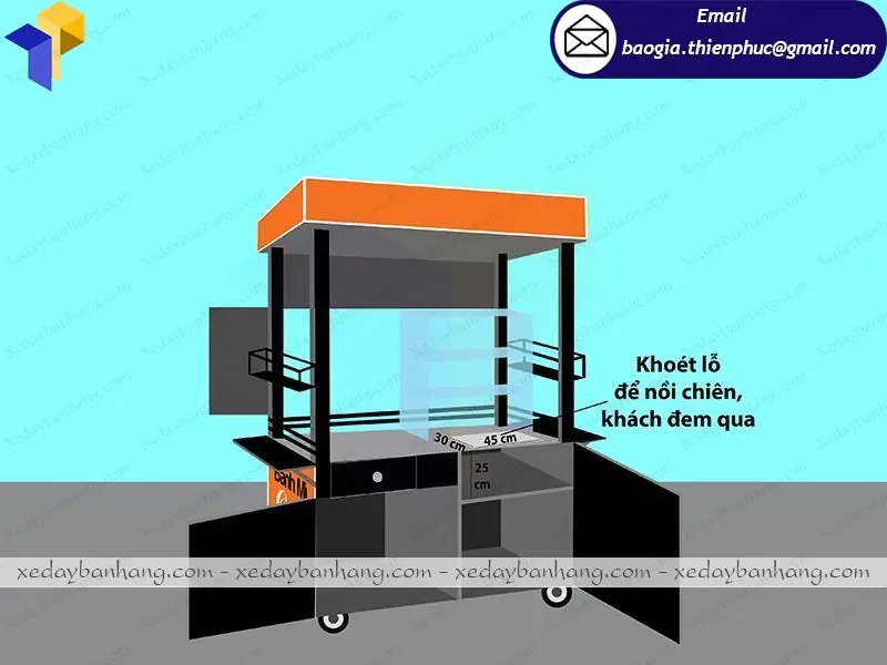 xe bán thức ăn nhanh