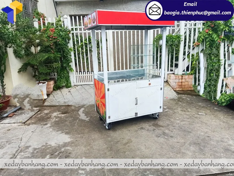  tủ bán gà rán đẹp