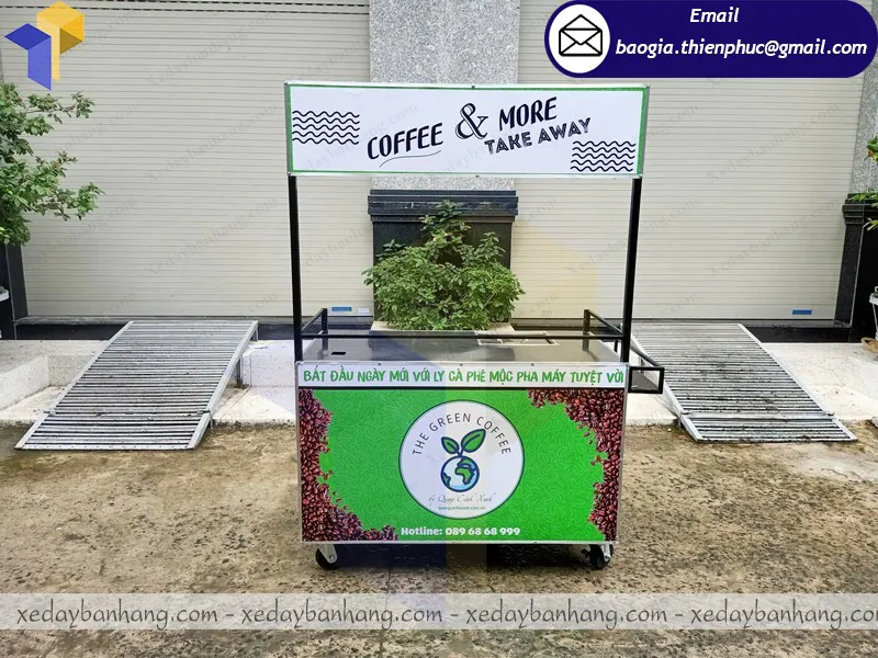 xe bán cafe mang đi
