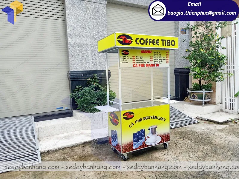bảng giá tủ bán cafe