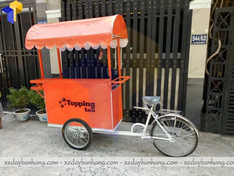 xe đạp bán trà sữa tại hcm
