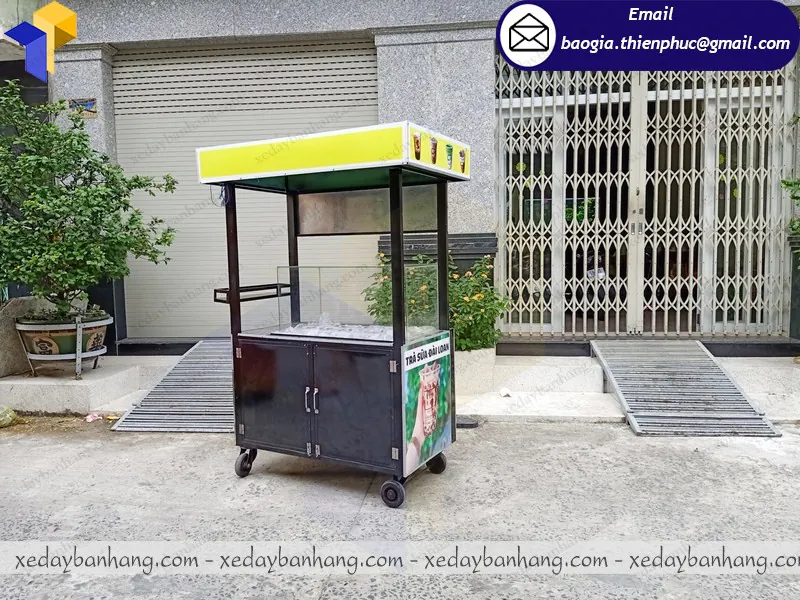 quầy bán trà sữa đài loan