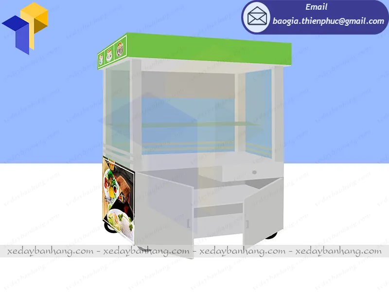 xe cơm inox giá bao nhiêu