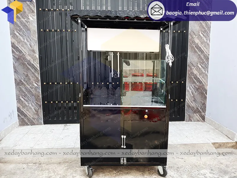xe gỗ bán sinh tố