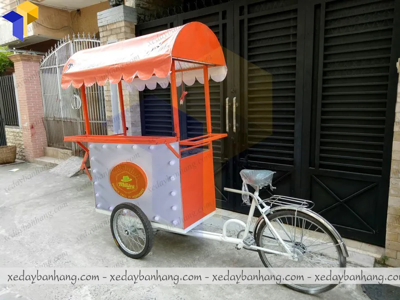bán xe đạp bán trà sữa