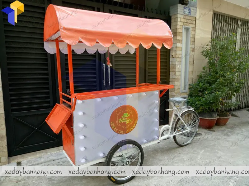 xe đạp bán hàng