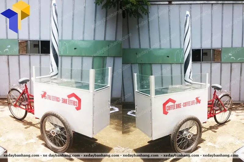 nhận đóng xe cafe lưu động