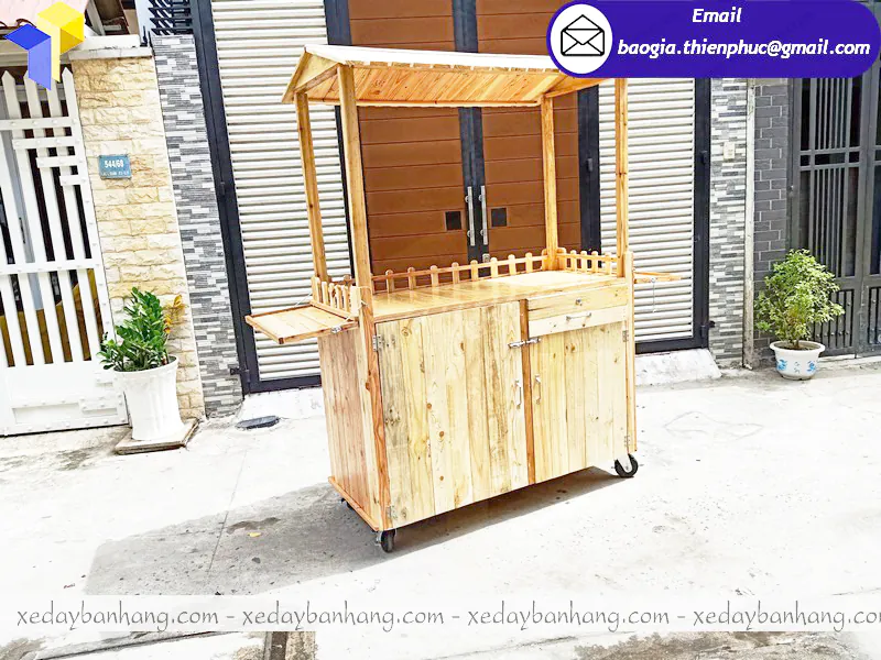 hình ảnh xe bán thức ăn