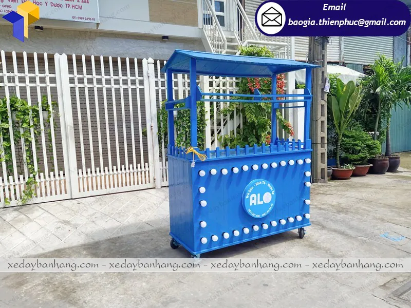 báo giá quầy gỗ bán trà sữa